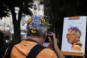 Autoportrait LAMBOEUF Bernard