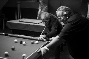 ALBESSARD Dominiqe - Soirée billard