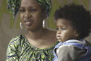 la mère et l'enfant