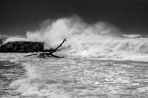 Tempête en méditerranée