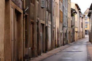 Scène de rue TOURNUS (71)
