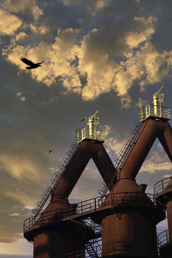 Crépuscule sur friche industrielle 3