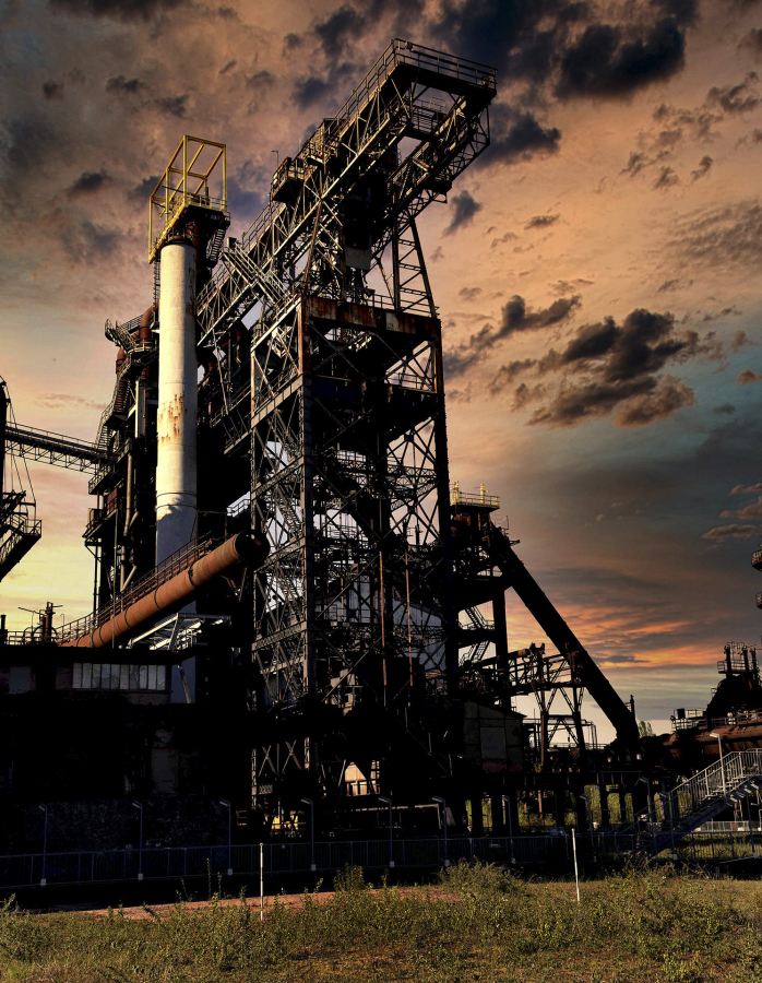 Crépuscule sur friche industrielle 4