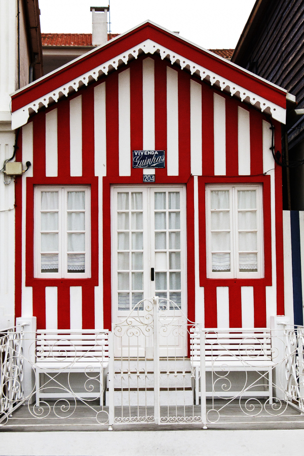 Maisons rayées de Costa Nova 6