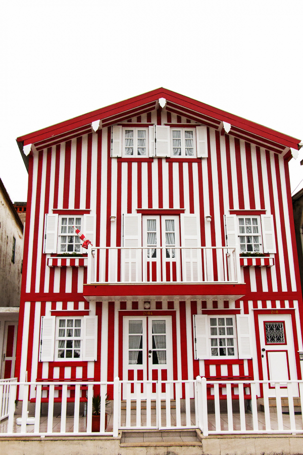 Maisons rayées de Costa Nova 8