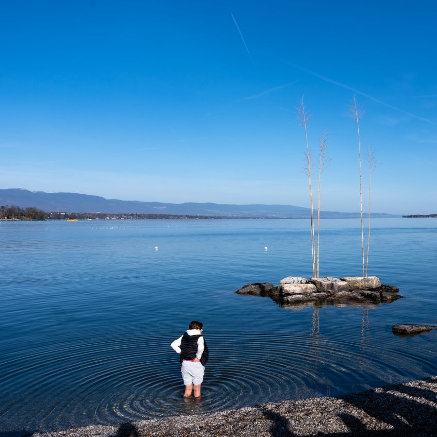 Bain du premier janvier