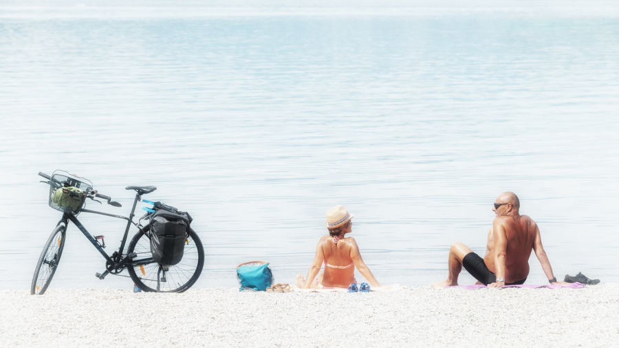 A la plage - Beaufils M