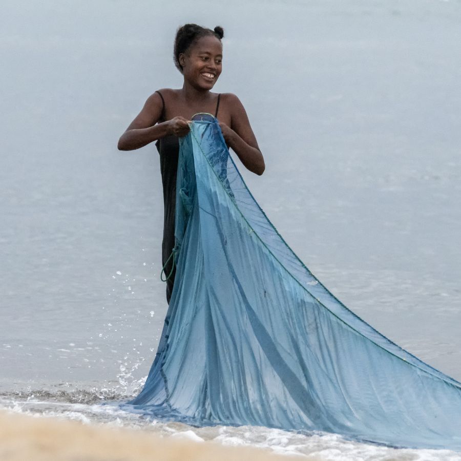 pêche au filet GUINOT Gilbert