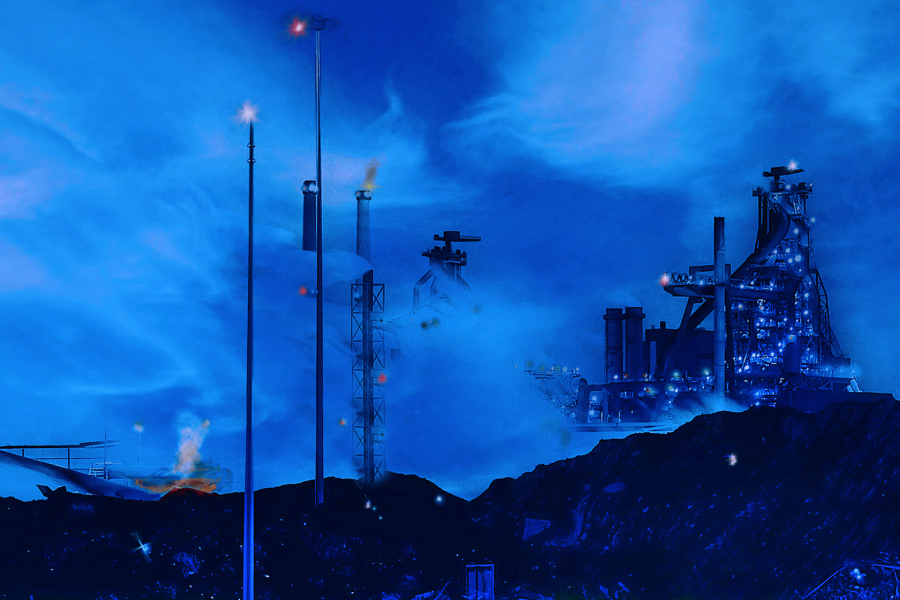 Uckange la nuit DUMONT Yves_04