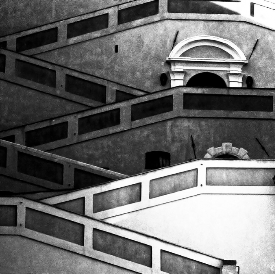 Accès au parvis MOSNIER Michel