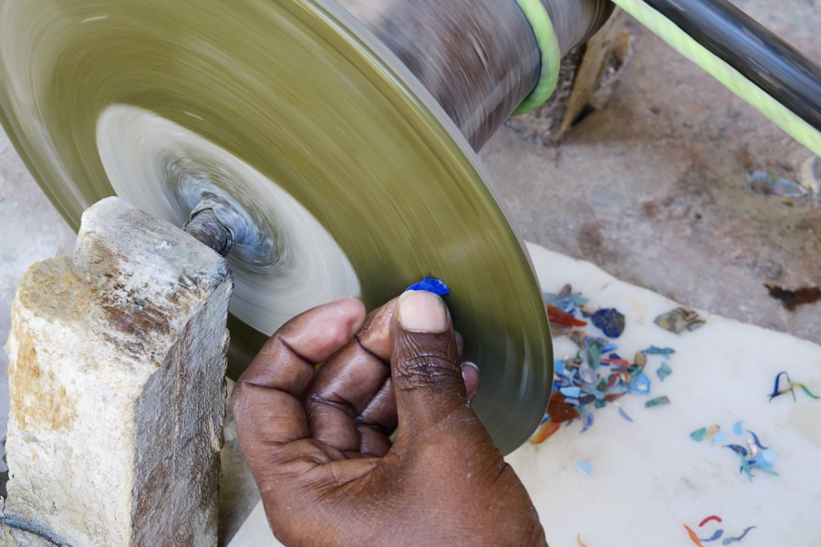 CLERC Monique - Polissage pierre