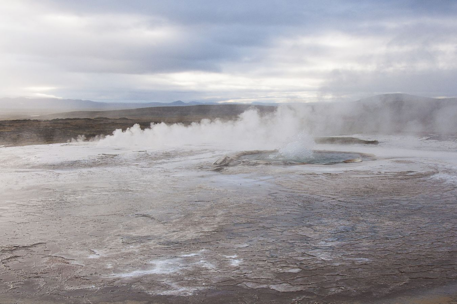 Geyser en Islande