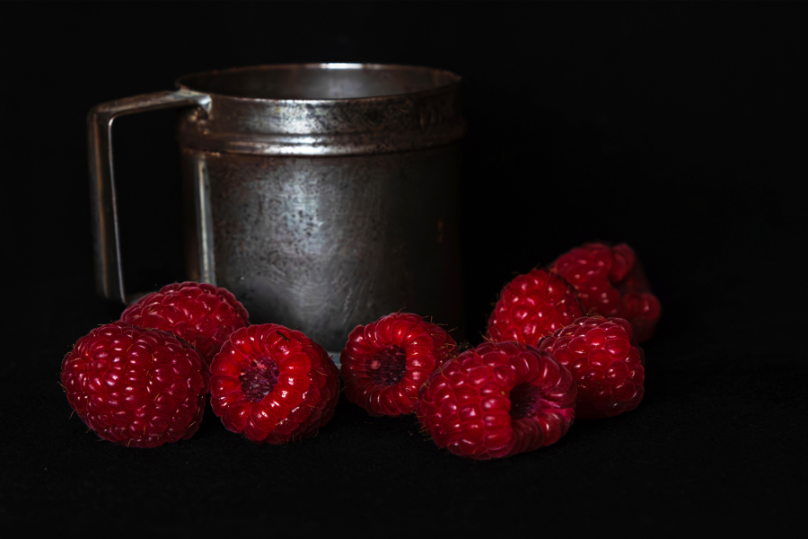 Andrée Claude framboises réduite